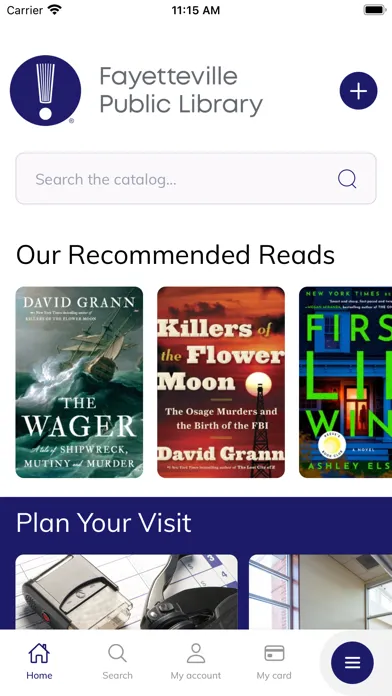 تصاویر Fayetteville Public LibraryApp