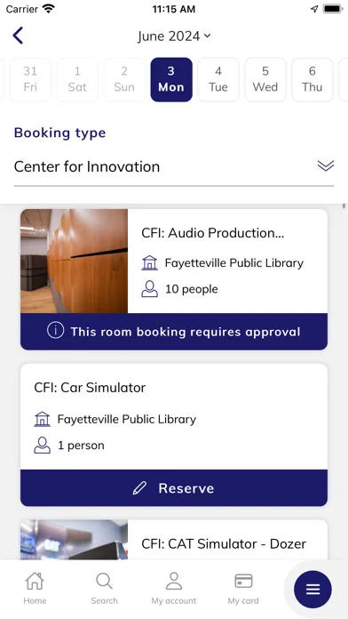 تصاویر Fayetteville Public LibraryApp