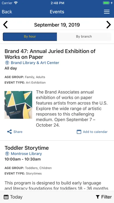 Glendale Library Arts GLAC应用截图