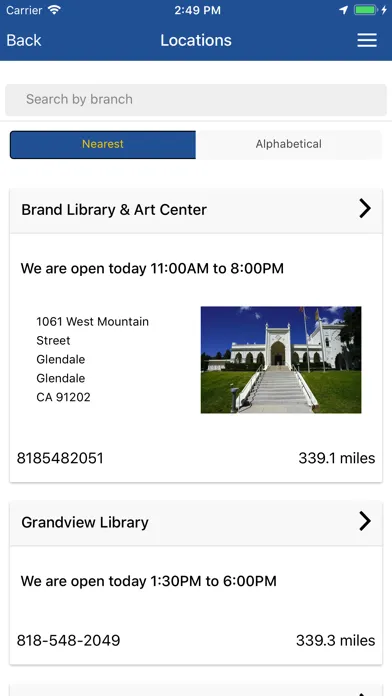 Glendale Library Arts GLAC应用截图