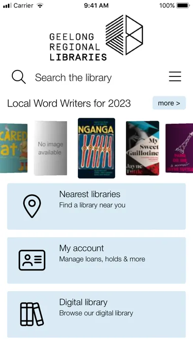Captures d'écran de Geelong Libraries