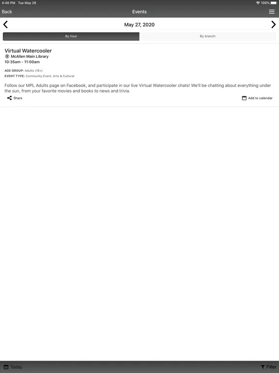 McAllen Public Library iPad 应用截图