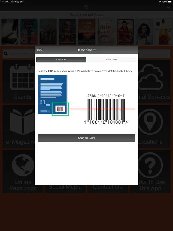McAllen Public Library iPad 应用截图