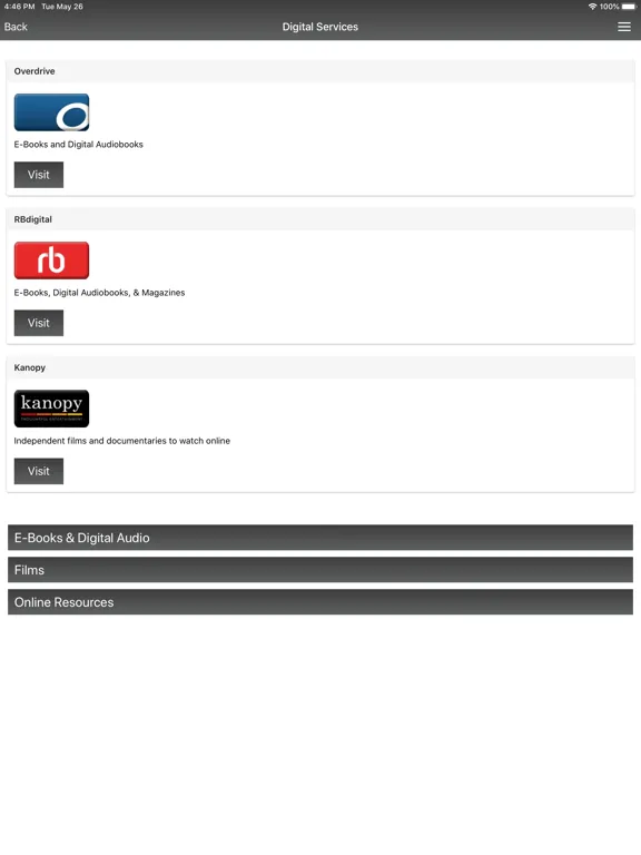 McAllen Public Library iPad 应用截图
