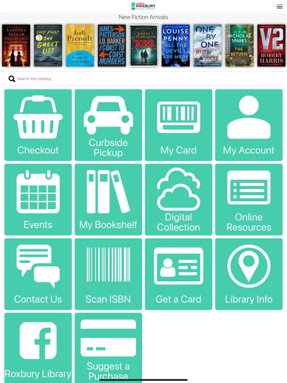 Roxbury Public Library iPad  স্ক্রিনশট