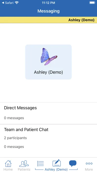 Zrzuty ekranu Recovery Connect Counselor CMS