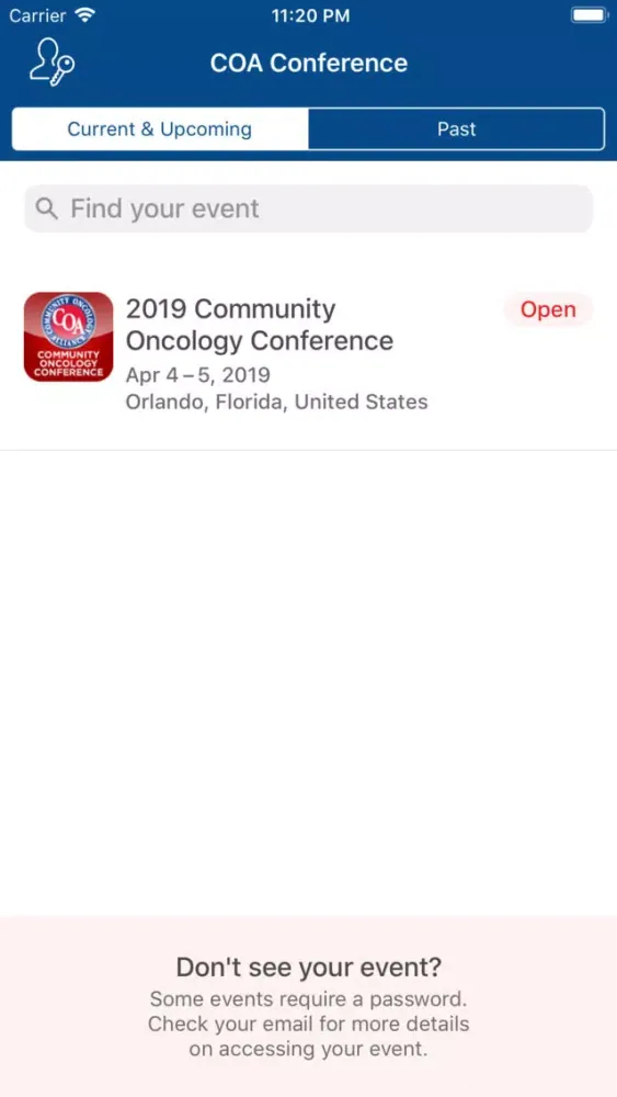 Capturas de pantalla de Community Oncology Conference