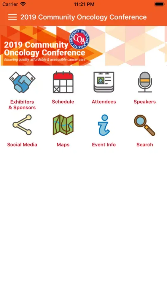 Capturas de pantalla de Community Oncology Conference
