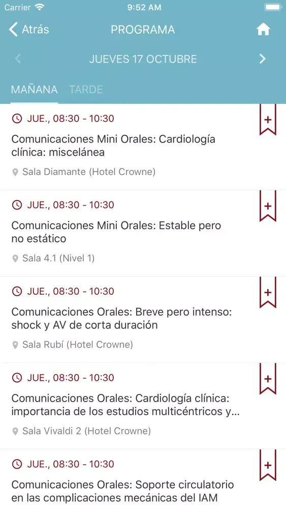 Congreso SEC 2019 Screenshots
