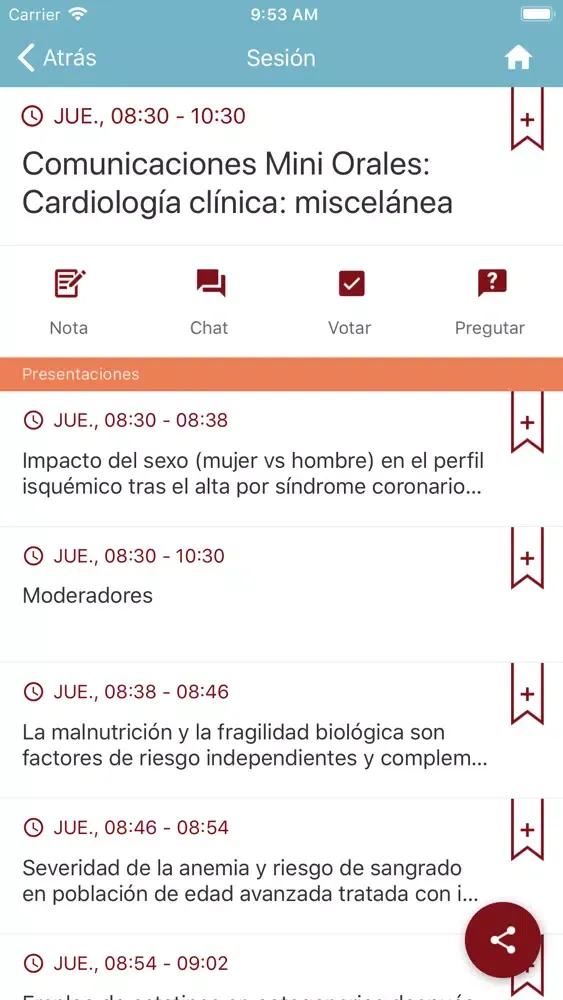Congreso SEC 2019 Screenshots
