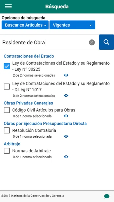 Sistema Legal ICG Screenshots