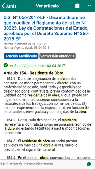 Sistema Legal ICG Screenshots