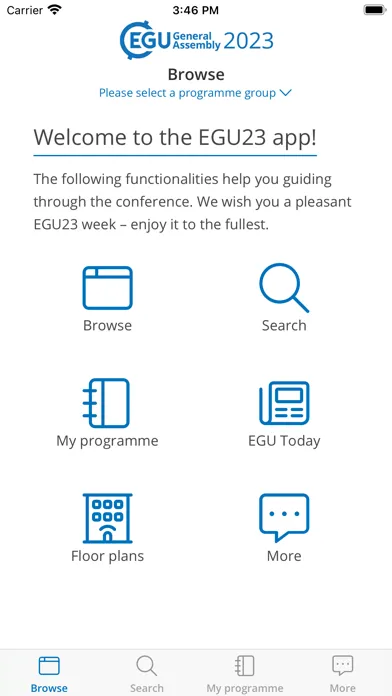 ภาพหน้าจอของ EGU23