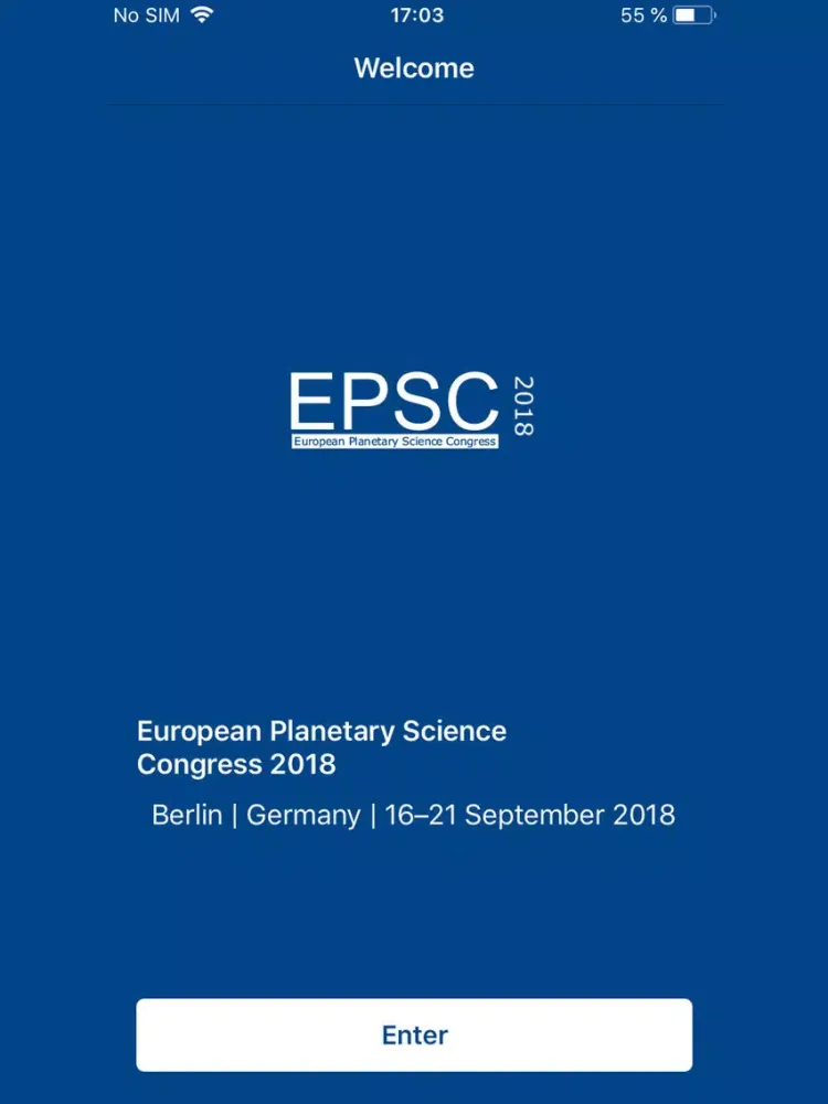 Zrzuty ekranu EPSC2018 iPad 
