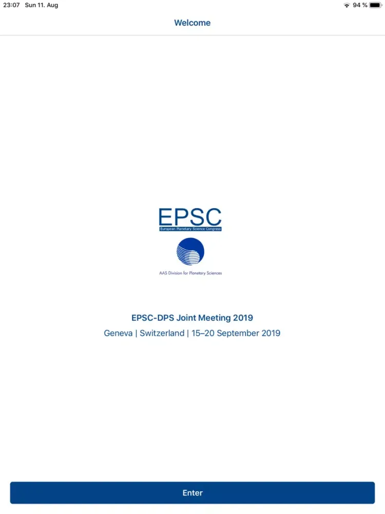 Capturas de pantalla de EPSC-DPS2019 iPad 