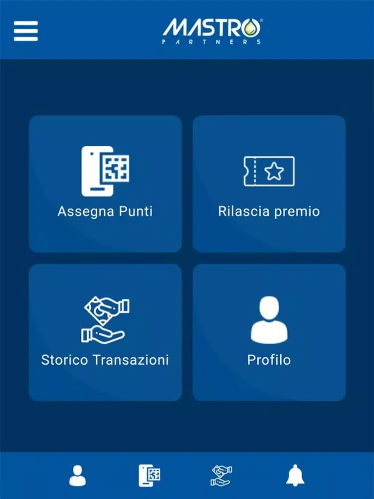 ภาพหน้าจอของ Mastro Business iPad 
