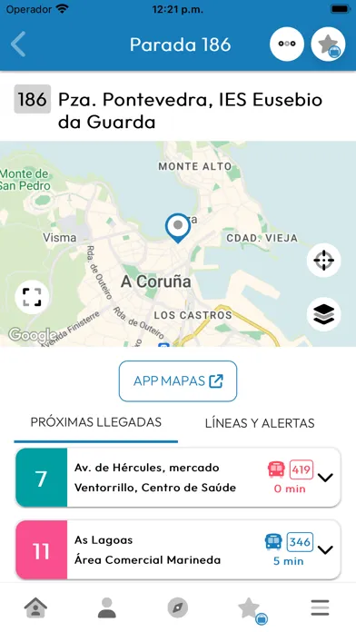 App Coruña Screenshots