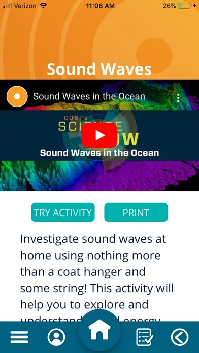 COSI Science Screenshots