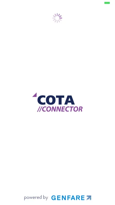 Capturas de pantalla de COTA Connector