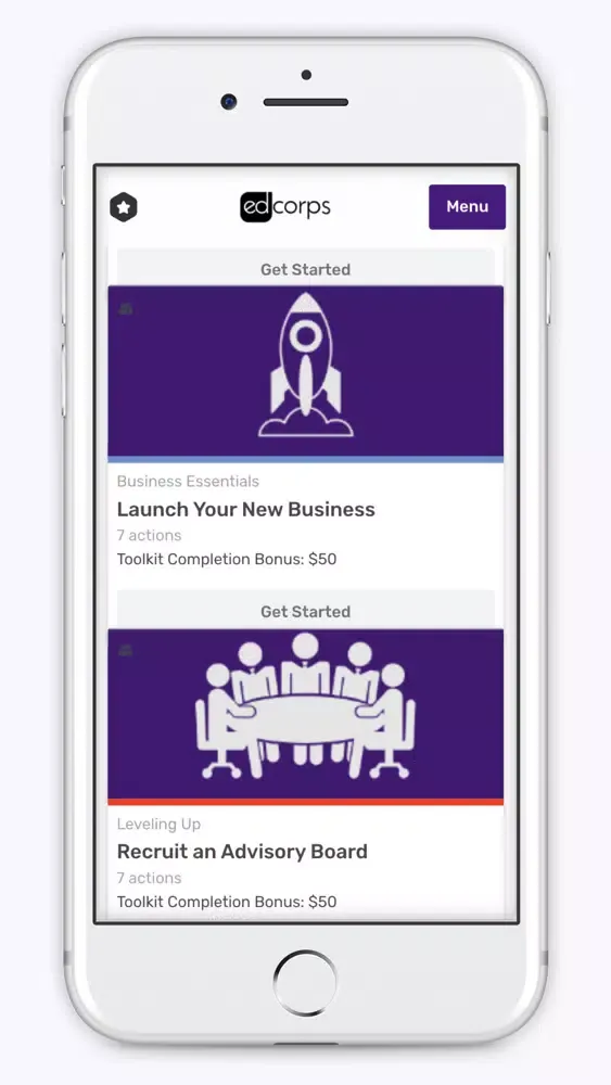 تصاویر EdCorps Toolkit Portal by RWS