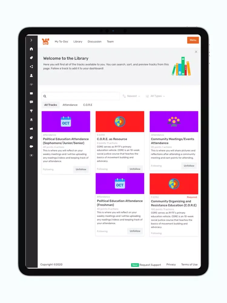 تصاویر Rockaway Youth Task Force iPad 