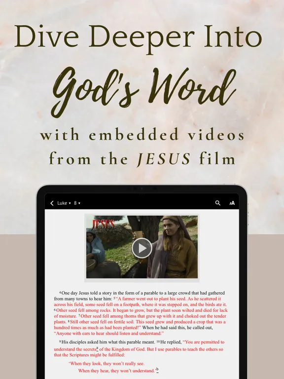 her.BIBLE Women's Audio Bible iPad 應用截圖