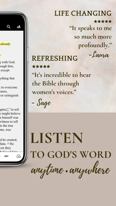 her.BIBLE Women's Audio Bible應用截圖