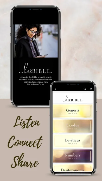 her.BIBLE Women's Audio Bible應用截圖