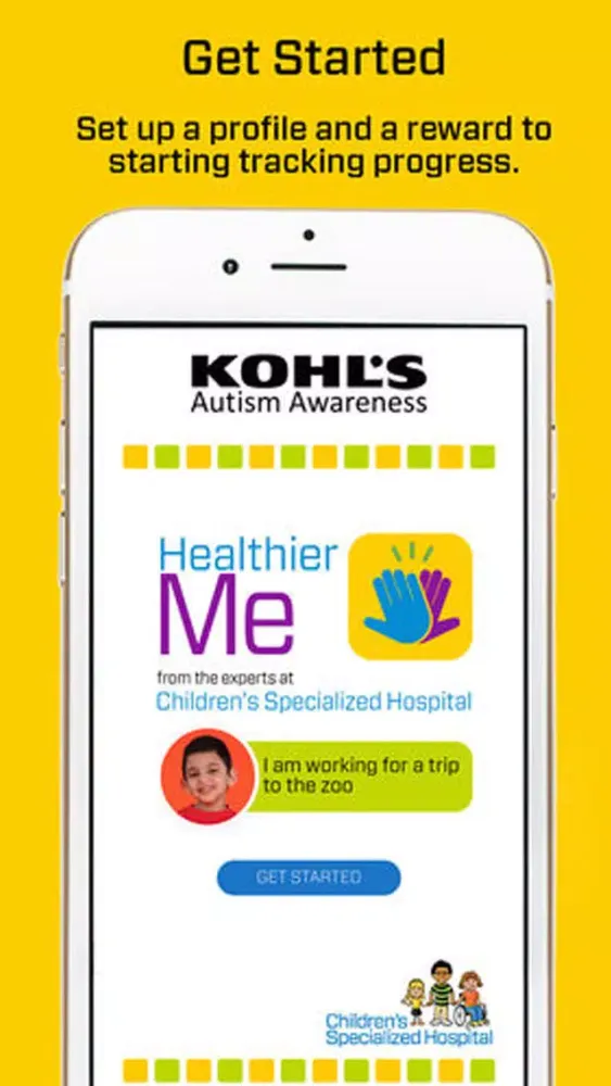 Zrzuty ekranu Healthier Me by Children's Specialized Hospital
