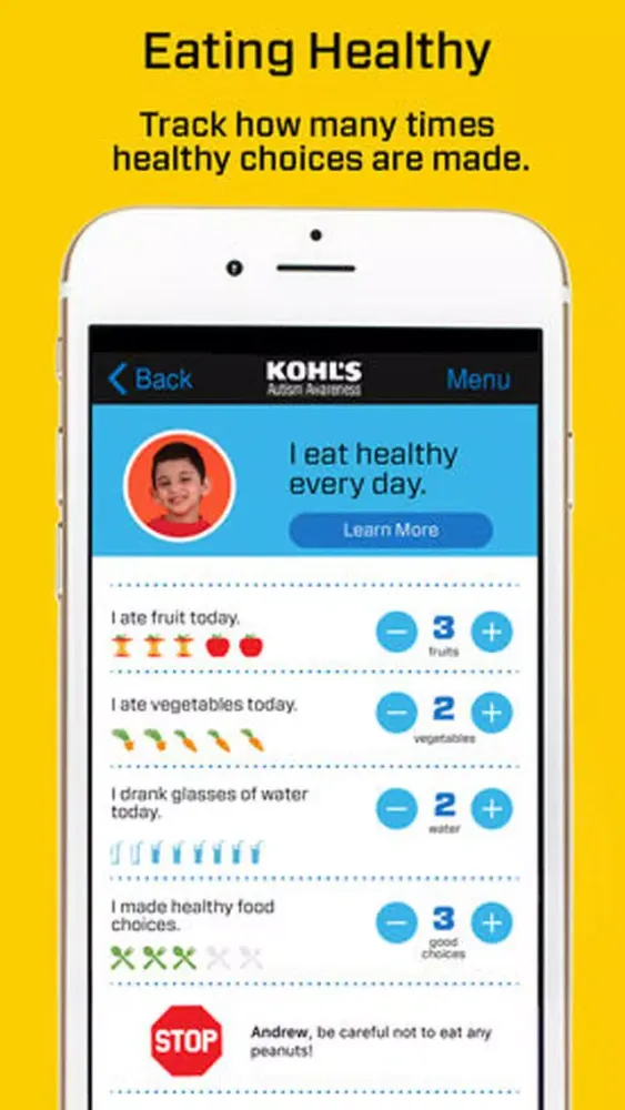 Zrzuty ekranu Healthier Me by Children's Specialized Hospital