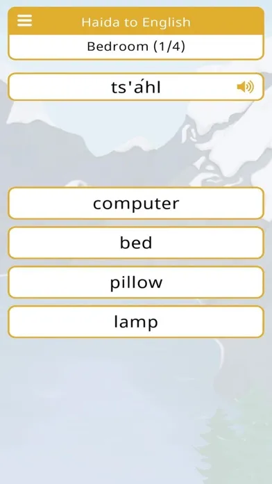 Haida Vocab Builder Screenshots