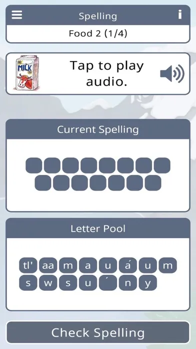 Haida Vocab Builder Screenshots