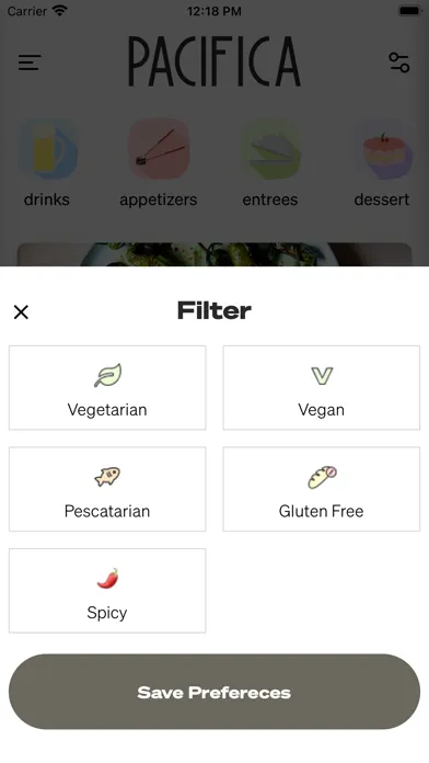 Screenshot di Curate Restaurant Show