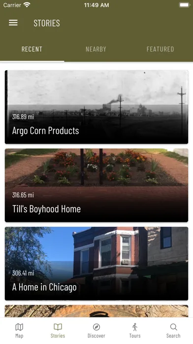 Capturas de pantalla de Emmett Till Memory Project