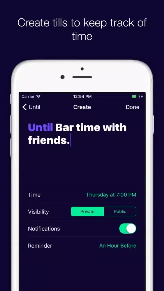 Until by Currently স্ক্রিনশট