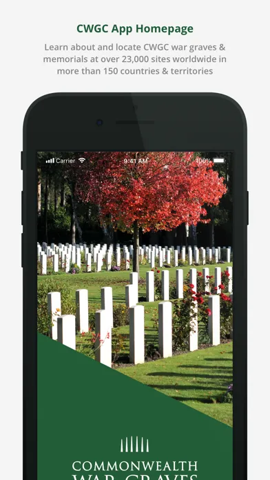 CWGC War Graves Screenshots