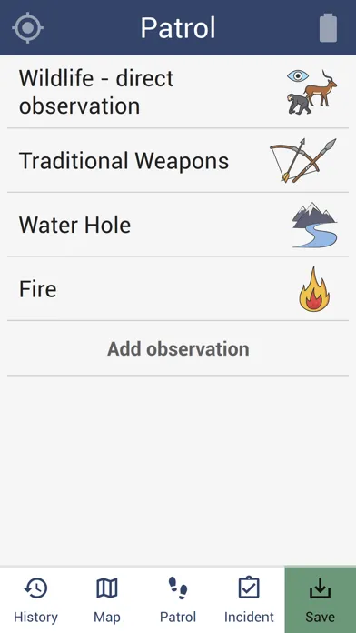 SMART Mobile for Conservation স্ক্রিনশট