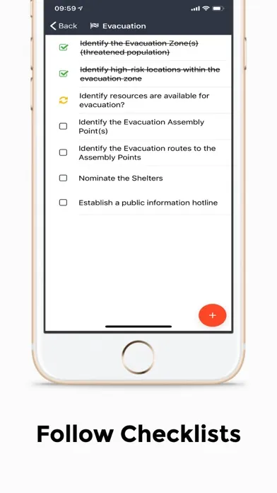 D4H Incident Management سکرین شاٹس