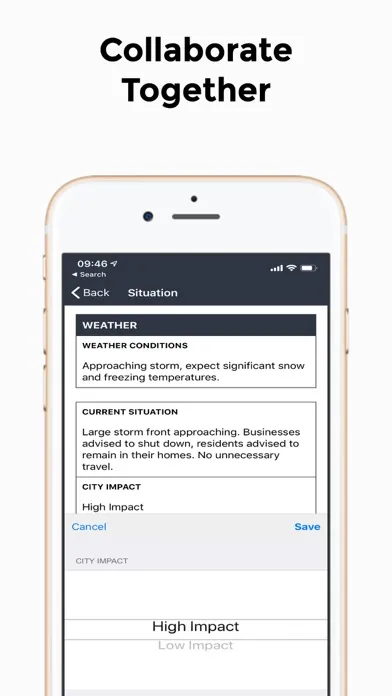 D4H Incident Management سکرین شاٹس