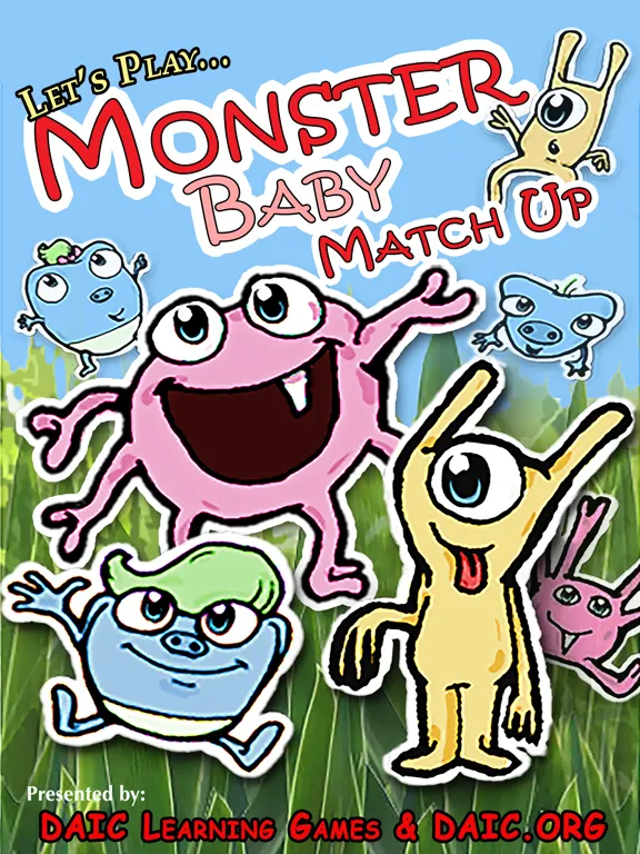 تصاویر Monster Baby MatchUp iPad 