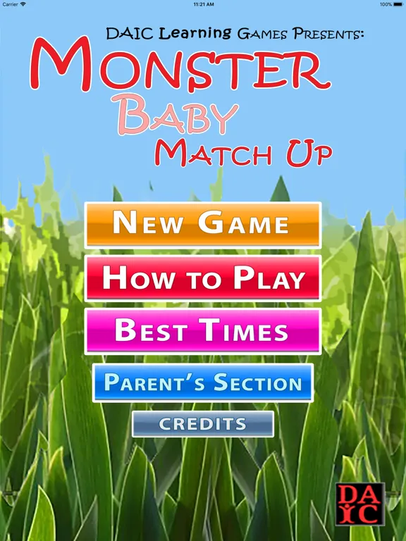 تصاویر Monster Baby MatchUp iPad 