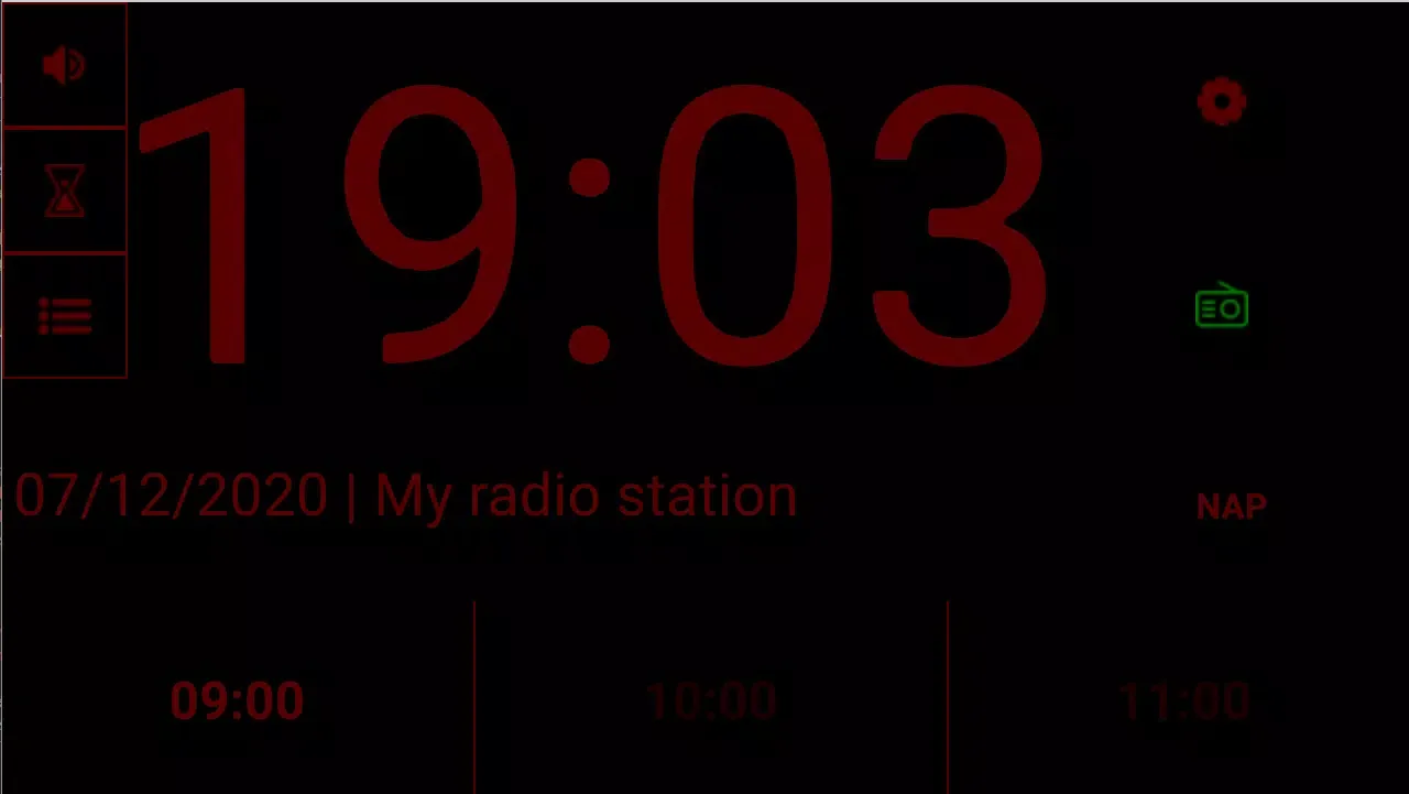 Bedroom clock Screenshots
