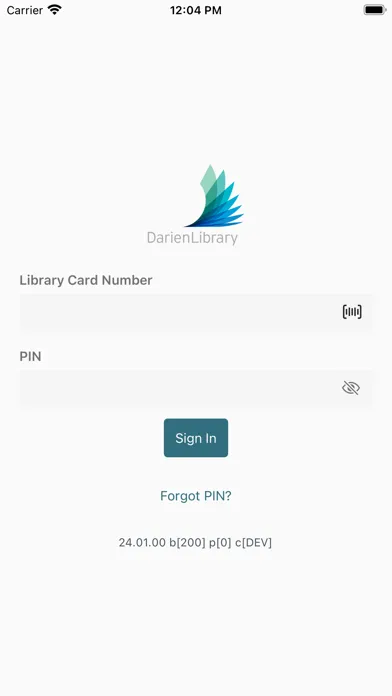 Ảnh chụp màn hình của Darien Library