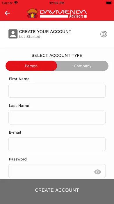 Davivienda Advisors スクリーンショット