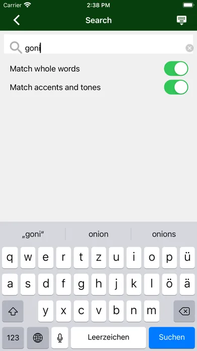 Dazaga dictionary Screenshots