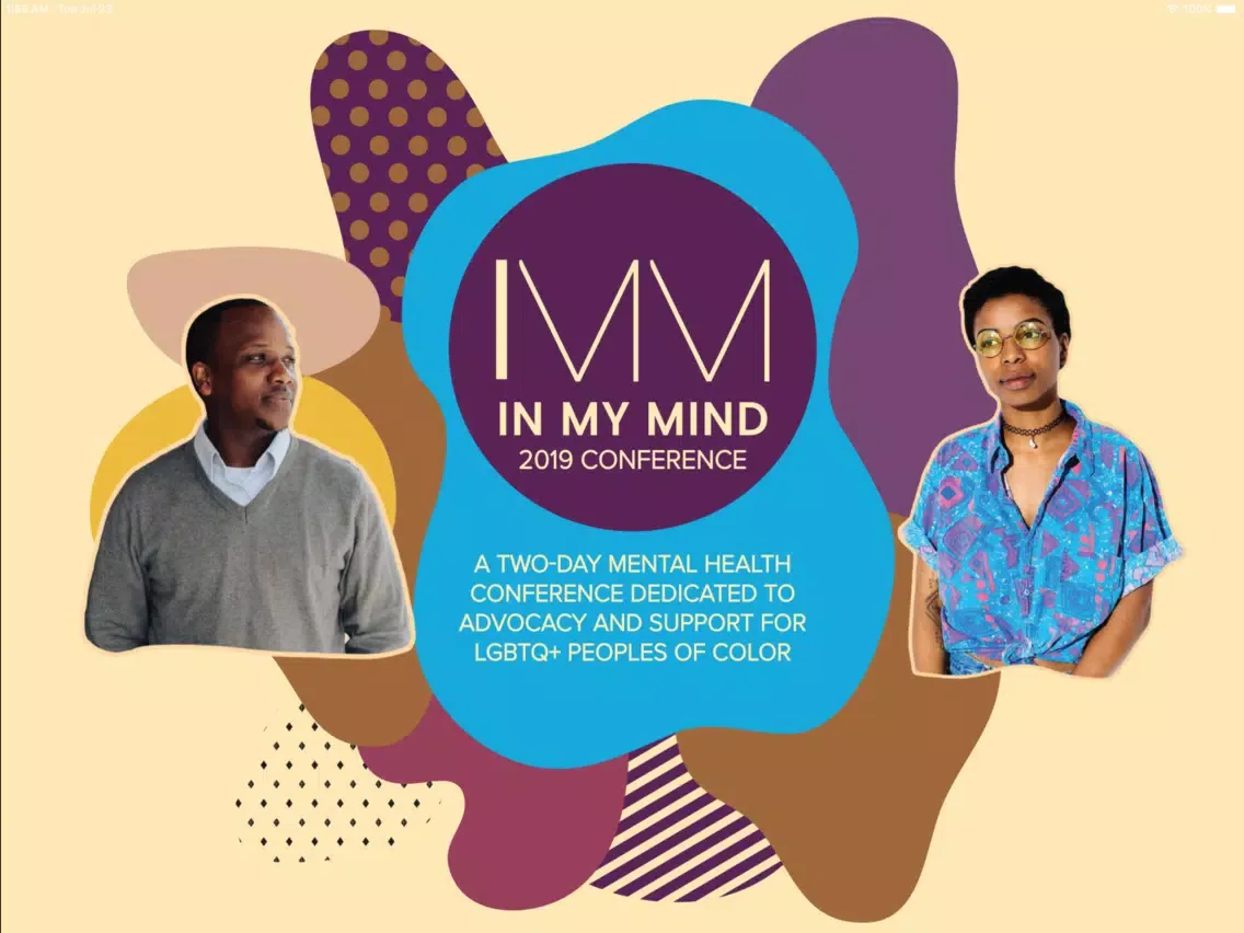 In My Mind LGBTQ+ POC Conf iPad 应用截图