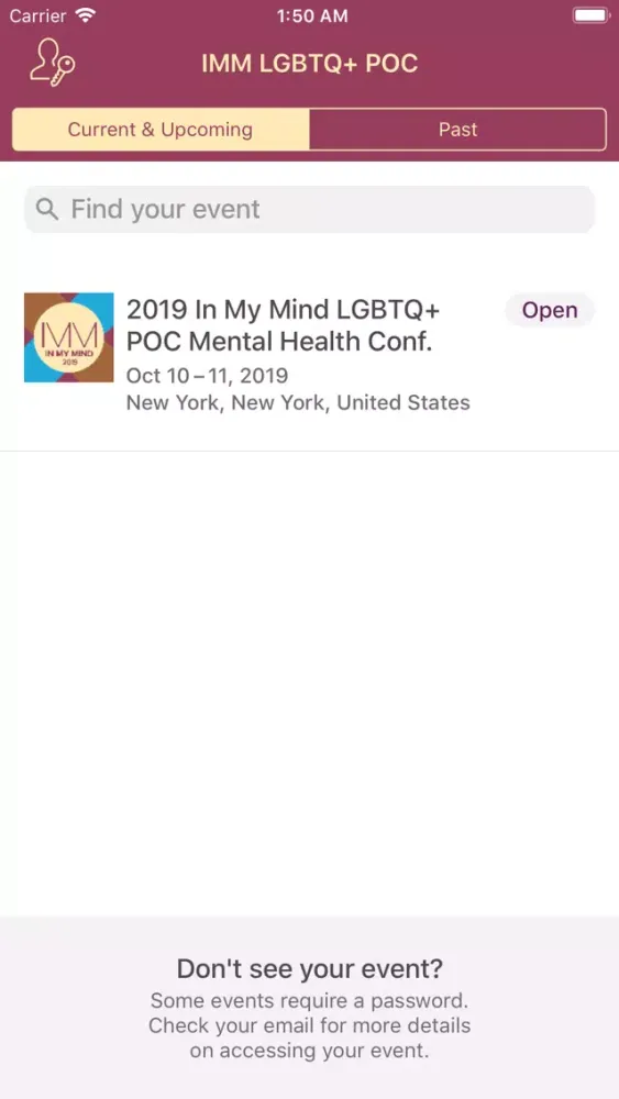In My Mind LGBTQ+ POC Conf应用截图