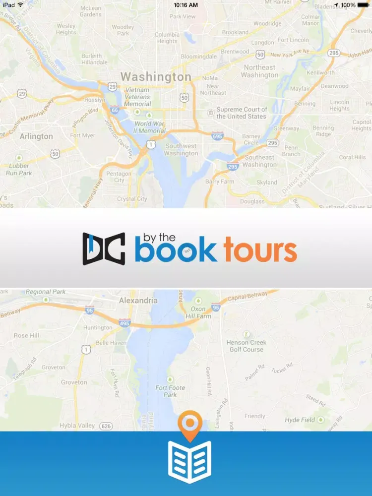 Zrzuty ekranu DC By the Book Tours iPad 