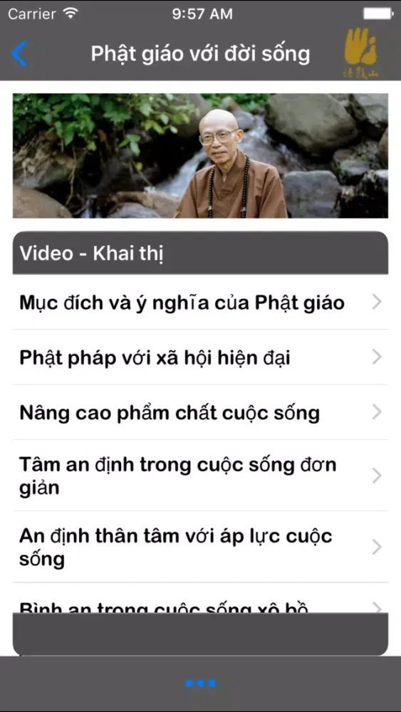 Screenshot di ĐẠO PHẬT Trong Đời Sống