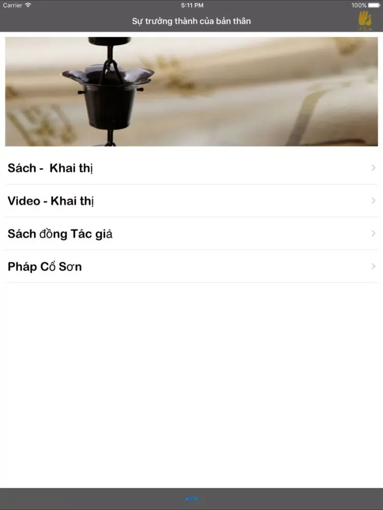 Captures d'écran de Sự trưởng thành của bản thân iPad 